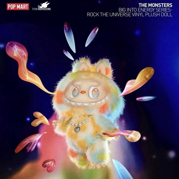 Pop Mart The Monsters Plush Doll - Multicolor - Picture 1 of 1